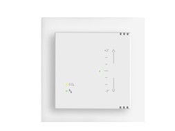 MULLER GS 48.11 knx Контроллер качества воздуха KNX | ручное изменение заданной температуры | студийный белый | 55x55 мм
