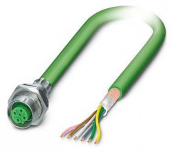 Phoenix Contact 1239945 SACCBP-M12FSB-5CON-M16/2,0-900X панельный разъем шины