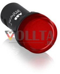 ABB Stotz-Kontakt CL-100R, индикаторная лампа красная BA9s розетка CombiLine-Compact, 1SFA619402R1001