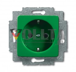 Busch-Jaeger 20EUCQ-13-212 Duro2000 SI SCHUKO-розетка со штампом SV