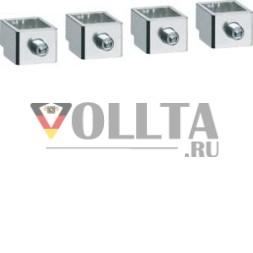 Hager HYS002H P160 монтаж Cu/Al 4P 1x 25-95qmm соединительная клемма