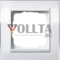 Gira 0211723 Рамка односторонняя для чисто белого цвета Gira Event Clear White