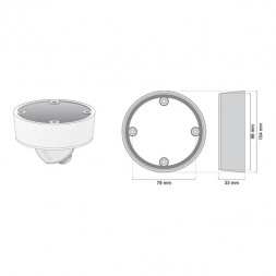 LUNATONE 86457786-INT-AQ-O-AP DALI-2 комбинированный датчик AP | Экземпляры, THP, AQ | чистый белый | 2,5 м
