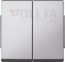 MERTEN 343560 клавишный переключатель алюминий AQUADESIGN