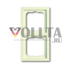 Рамка крышки Busch-Jaeger 1722-182, двухсторонняя рамка цвета слоновой кости