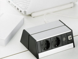 EVOline R-Dock SMALL / 3-кратная мощность / без зажима / серебристый