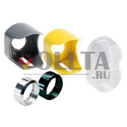 ABB Stotz-Kontakt KA1-8073, плоский монтажный адаптер металлический хромированный антивандальный для кнопок, 1SFA616920R8073