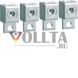 Hager HYS006H P160 насадка Cu/Al 4P 1x35-120qmm соединительная клемма