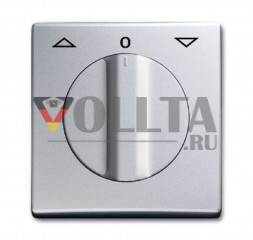 Busch-Jaeger 2142DR-33 серия:Allwetter44  переключатель  для жалюзи/кнопка клавиша крышка, цвет:алюминевый