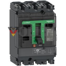 Schneider Electric C10N3MA025 ComPacT NSX100N с автоматическим выключателем в литом корпусе MA25 3P3D 25A 50kA/4
