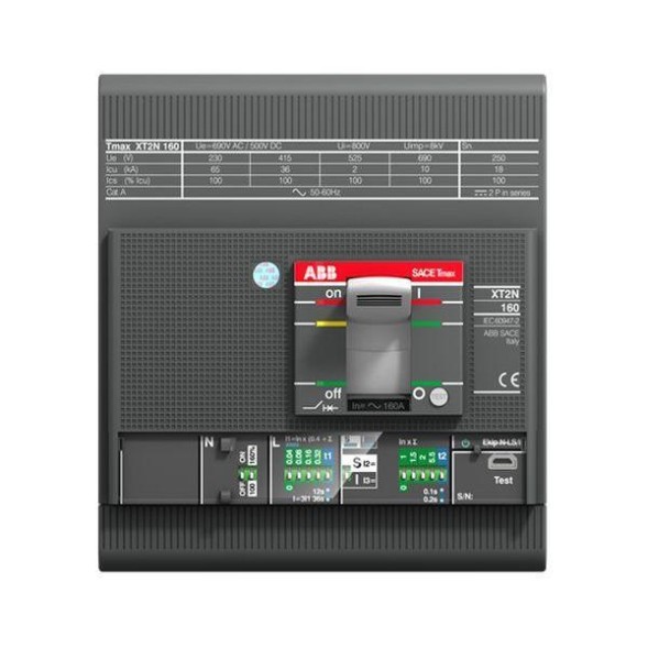 ABB Stotz-Kontakt 1SDA100086R0001 XT2H 160 Ekip Dip LIG In=25A 4P FF автоматический выключатель