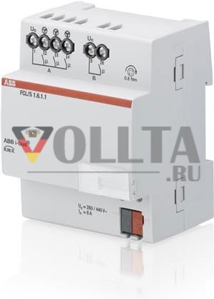 ABB Stotz-Kontakt FCL/S1.6.1.1 , привод вентилятора, 1-ходовой, 6 А, REG , 2CDG110163R0011