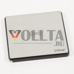 EVOline Square 80 с зарядным устройством Qi / 1x блок питания / 1x зарядное устройство USB / Оптика из нержавеющей стали