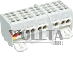 Клемма Hager KH25C 5-полюсная