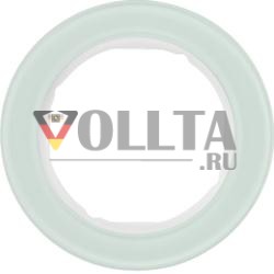 Berker 10112009 рамка из стекла, полярно-белый серия R.classic