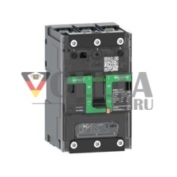 Schneider Electric C12N3TM160B ComPacT NSXm 160A с автоматическим выключателем в литом корпусе TM160D 3P 50kA/415