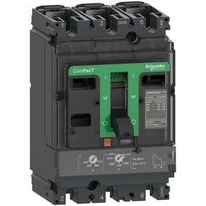 Schneider Electric C16H3TM125 ComPacT NSX160H с автоматическим выключателем в литом корпусе TM125D 3P3D 88-125A