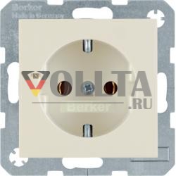 Berker 41438982 Розетка SCHUKO белый, глянцевый Berker S.1