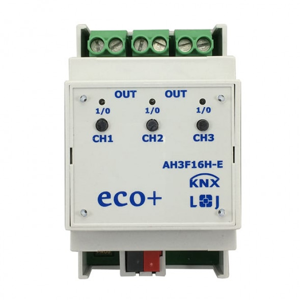 LINGG&amp;JANKE 79236SEC KNX-переключающий актуатор 16 A | 3-канальный, 140 мкФ, безопасный