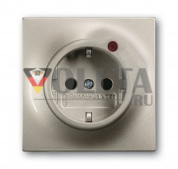 Busch-Jaeger 2310EUGL/VA-79-11 Impuls SCHUKO-розетка 16А, цвет: шампань
