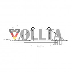Elsner Intra-Sewi KNX TH-L-Pr чистый белый RAL9010 датчик присутствия