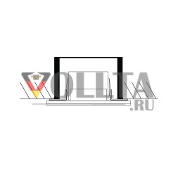 Elsner Intra-Sewi KNX TH-L-Pr чистый белый RAL9010 датчик присутствия