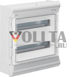 Малый распределительный щит Hager VE218SN Vector IP65 2x18PLE