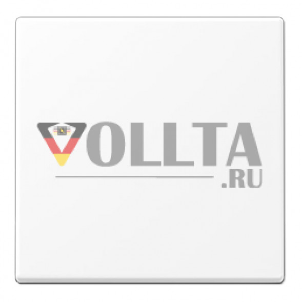 Jung A101BFWWM клавиша-качелька для однопозиционной кнопки, термопластиковый лак, серия A, белоснежный матовый