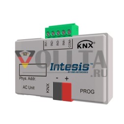 INTESIS INKNXMIT001I100 KNX климатический шлюз | Mitsubishi, 4 бинарных входа