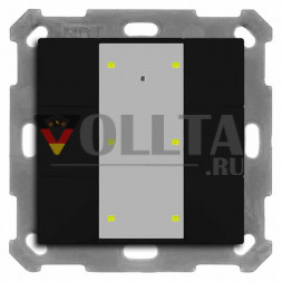 MDT BE-TA55T606.02 Кнопка Plus TS 55 6-позиционная черная матовая кнопка