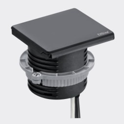 EVOline Square80 / 1x Qi / 1x питание / 1x зарядное устройство USB / 1x RJ45 / Белый