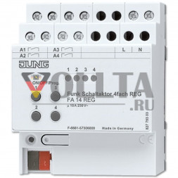 Jung FA14REG Funkaktor REG выкл. 4канл.(снят с продажи)