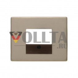 Berker 10340001 Arsys Телефон / Динамик / USB крышка, цвет: светло-бронзовый