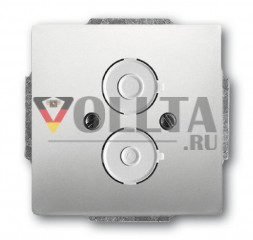 Busch-Jaeger 1748-866 Pur Edelstahlкрышка-заглушка, крышка,