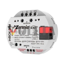 ZENNIO ZDI-IBD KNX диммирующий актуатор UP | 1x