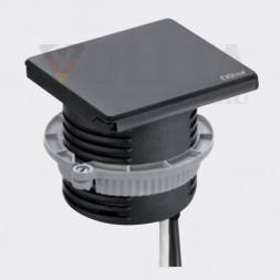 EVOline Square80/ 1x Qi/ 1x блок питания/ 1x зарядное устройство USB/ 1x кабель RJ45/ черный