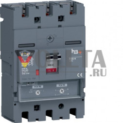 Автоматический выключатель Hager HNT160DR h3+ P250 3P3D 160A 40kA
