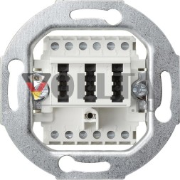 Gira 003202 Соединительная коробка TAE TAE 2 x 6/6 NFF, белая вставка