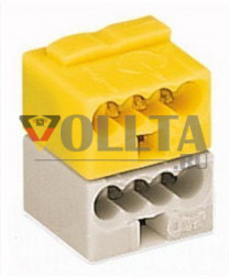 Wago 243-212 KNX EIB Шинный соединитель - 50 шт.  цвет:серый-желтый