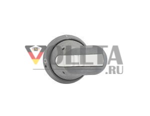 ABB Stotz-Kontakt OHG45J6, пистолетная рукоятка серого цвета, вал 45 мм, 6 мм, маркировка IP65 0 ВЫКЛ.-1 ВКЛ., 1SCA022380R8850
