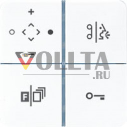 Jung TKISCD514TSPT CD500 TKM  клавишный блок Audio комфорт  цвет: платина