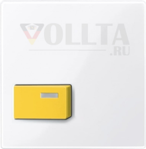 Schneider серия: Merten 451625 System M кнопка отключения, крышка, цвет:белый, тон:глянец