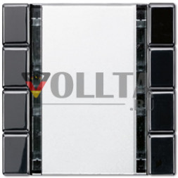 Jung A2074NABSSW A500 KNX сенсорный четверная цвет: черный