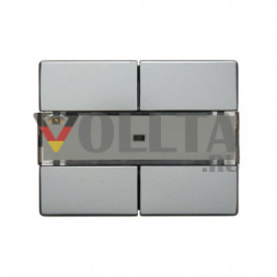 Berker 75162643 Arsys KNX сенсорный комфорт двойная, цвет: благородная сталь