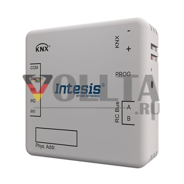 INTESIS INKNXHIS001R000 KNX-Klima-Gateway | Hisense VRF, 4 двоичных входа