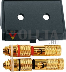 Schneider серия: Merten 464387 Вставка, c High-End Lautsprecherstecker цвет: черный