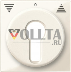 Schneider серия: Merten 319444 System M Rollladen-Tastrastschalter крышка, цвет: кремово-белый, тон:глянец