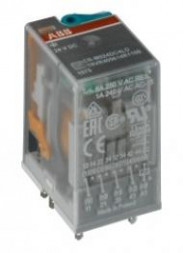 ABB Stotz-Kontakt CR-M024DC2, вставное интерфейсное реле 2We, A1-A2=24VDC, 250V/12A, 1SVR405611R1000