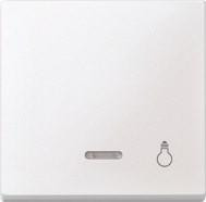 MERTEN 430919 клавишный переключатель полярно-белый System M