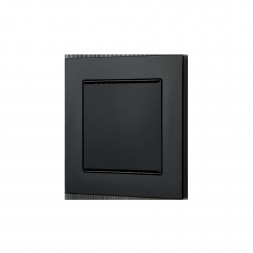 Elsner KNX AQS/TH-UP gl глубокий черный RAL9005 KNX сенсор